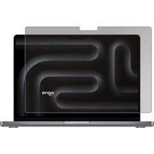Apple Macbook Pro 14 Inç Ile Uyumlu Hayalet Ekran Koruyucu Notebook, Yandan Görünmeyen Anti-Spy Gizlilik (Privacy) Laptop Koruması, 9h Temperli Nano Kırılmaz Esnek Cam M1 M2 M3 M4 M5