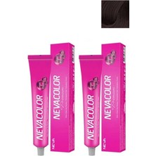 Vionna Neva Color-Premium Tüp Saç Boyası 3 Koyu Kahve 50 ml 2'li 8690057003004