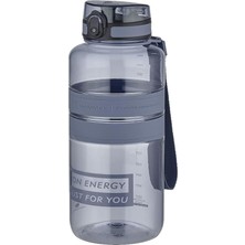 Tritan 1500ML 1.5 Litre Mega Boy Yenilenen Renkler (Gri)