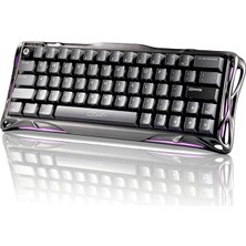 Mercury V60 Pro Manyetik Switch Gaming Klavye, Kablolu, Ingilizce Q, Deluxe Edition (Gunmetal)