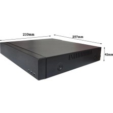 Uranium NVR-1081U 10 Kanal 5mp H265 1 Sata Nvr Kayıt Cihazı (Uyc Mobil Uygulama)