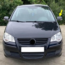 Vionna Sol Dış Dikiz Ayna Kapağı Siyah 1Z0857537 Vw Polo ile Uyumlu 2005-2009