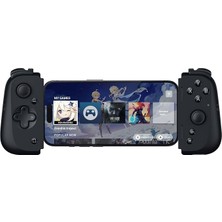 Kishi V2 - iPhone ve Android Için Usb-C Mobil Oyun Kumandası (Mecha-Tactile Aksiyon Düğmeleri, D-Pad, Analog Çubuklar, 3,5mm Ses Jakı, Düşük Gecikmeli, Rgb) Siyah