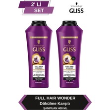 Vionna Gliss Full Hair Wonder Dökülme Karşıtı Şampuan 400 Mlx2 Adet