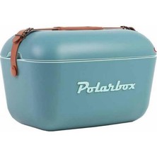 Deri Kayışlı Blue - Marine Classic 20LT. Taşınabilir Soğuk&sıcak Termos Çanta Nude Verde Aqua Pembe