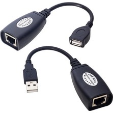 Powermaster PM-13083 USB Rj 45 50 Metre Uzatma Kablosu Extender -13083