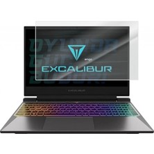 Casper Excalibur G870 15.6 Inç Ile Uyumlu Mat Ekran Koruyucu Notebook, Yansıma ve Parlama Önleyici Parmak Izi Bırakmayan Laptop Koruma, 9h Temperli Kırılmaz Esnek Nano Cam 16:9