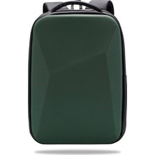 GA-0017 Gauntlet V1 Sert Kabuk Serisi 15.6 Inch Wtx Pro Su Geçirmez Kumaş Laptop Çantası -Yeşil