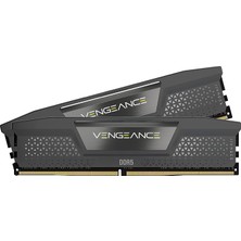 Vengeance Ddr5 Ram 32GB (2X16GB) 6000MHZ CL36 Amd Expo Icue Uyumlu Bilgisayar Belleği - Gri (CMK32GX5M2E6000Z36), Gri
