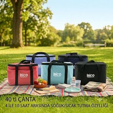 Litre Termos Çanta Buzluk Soğutucu Piknik Çantası Plaj Çantası