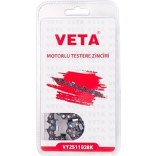 VY2511038K Motorlu Testere Zinciri 1/4'' .043'' - 1,1mm Ayak Yuvarlak 19 Diş