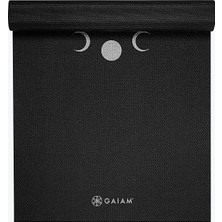 Premium Yoga Matı, Her Türlü Yoga, Pilates ve Yer Egzersizleri Için, Baskılı, Ekstra Kalın, Kaymaz, Egzersiz ve Fitness Matı, 6 Mm, Yeni Ay