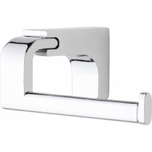 Vionna Alper Banyo F1 Model Lüx Paslanmaz Krom Tuvalet Kağıdı Askısı, Montajlı Metal Wc Kağıtlık, Parlak Krom Banyo Aksesuarı, Duvara Vidalı Tuvalet Kağıdı Tutucu, 5 Yıl Garantili