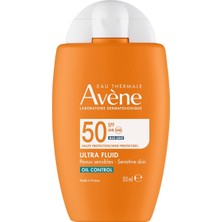 Eau Thermale Avene Ultra Fluid Oil Control Spf 50 Yağlı Ciltler Için Güneş Kremi 50 ml