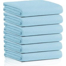 Vionna Mıclo Cleanıng | Balıksırtı Desen | Sihirli Cam, Ayna, Mutfak, Banyo Bezi | X6 Adet