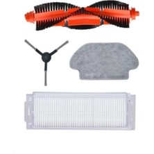 Vionna Ozemtek Robot Süpürge Aksesuar Seti (4 Parça) Mi Vacuum Mop Pro Viomi V3 Viomi Se Viomi V2 ile Uyumlu Yedek Parça Seti