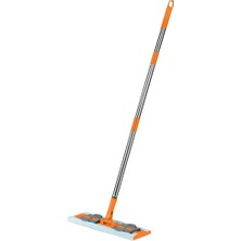 Vionna Macro Max Famous + Düz Mop Yer Temizlik Sistemi, Islak ve Kuru Kullanım, 360 Döner Başlıklı Pratik Paspas