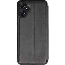 Northcity Samsung Galaxy A05 Uyumlu Kılıf Flip Cover - Siyah