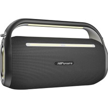 Vionna Hifuture Musicbox 100 70W Bluetooth 5.0 Bt/usb/sd Kart/aux Girişli Mikrofonlu Karaoke Sistemi Kablosuz Hoparlör Siyah