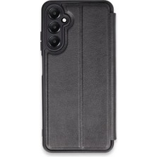 Northcity Samsung Galaxy S24 Fe Uyumlu Kılıf Flip Cover - Siyah