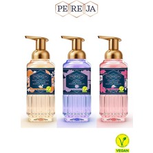 Köpük Sabun 3X500 ml Vegan, Portakal Çiçeği, Kaşmir, Gizemli Misk