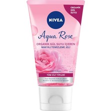 Aqua Rose Organik Gül Suyu Içeren Makyaj Temizleme Jeli 150 Ml, Nemlendirici, Canlandırıcı