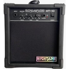 Tone Ht-10 Elektro Gitar Amfisi, 10 Watt Combo, Siyah, Ekolayzer ve Kulaklık Girişli