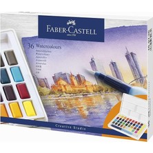 Creative Studio Tablet Suluboya, 36 Renk, Parlak ve Canlı Renkler, Ergonomik Tasarım, Geniş Yüzey Uyumu