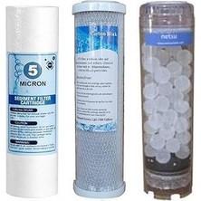 Inç,3 Lü Daire,bina Ana Girişi Su Arıtma Cihazı Yedek Filtresi,silifozlu/kireç Önleyici