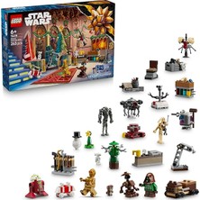 Star Wars 2025 Yılbaşı Takvimi 75418 – 6 Yaş ve Üzeri Çocuklar Için Yaratıcı Yapım Seti, Yeni Yıla Geri Sayım Için Eğlenceli Takvim ve Oyun Deneyimi, Koleksiyonluk Model (263 Parça)
