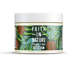 In Nature %99 Doğal Nemlendirici & Besleyici Saç Bakım Maskesi Kuru Saç Tipleri Için (Hindistan Cevizi & Shea Yağı, 300 Ml)