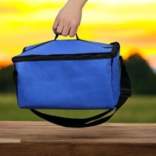 Çanta – 22L Sıcak Soğuk Tutucu Isı Yalıtımlı Omuz Askılı Kamp, Piknik, Plaj, Araç Çantası – Bpa Free, Mavi, 36X30X20 cm