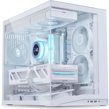 Li O11 Dynamic Flow Mini V2 Mid Tower Matx Kasa Beyaz (G99.O11DMIV2FW.00)
