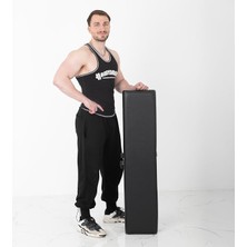 Fitness Bench Sehpası, 120 cm x 29 Cm, 150-200 kg Kapasite, Siyah
