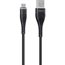 CB706 USB To Mikro USB Şarj Kablosu