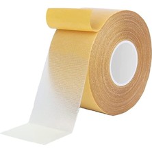 Çift Taraflı Yapışkan Bant, 5CMX20M Evrensel Yüksek Yapışma Güçlü Duvar Bandı, Fiberglas Ağlı Süper Yapışkan Şeffaf Bant, Halı Sabitleme ve Duvar Dekorasyonu Için Kolay Kullanım