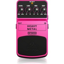 HM300 Heavy Metal Distortion Effects Pedal