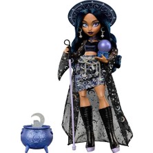 Magic By Monster High Bebeği, Öngörü Sahibi Claire De Luna, Kazan Sürprizi ve Kristal Küre Gibi Aksesuarlar, JMB89