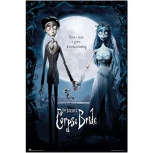 Erik Corpse Bride Poster - 91,4 cm x 61,0 cm - Rulo Halinde Gönderim - Havalı Poster - Sanat Posteri - Poster ve Baskılar - Duvar Posteri