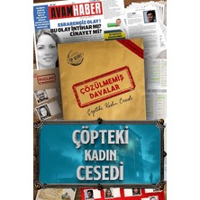 Davalar Dedektiflik Suç Çözümleme Oyunu Elif Akman Dosyası - Gizem Bulmaca Cinayet Çözme Kutu Oyunları - Katil Bulma Dedektif Oyunu - Suçlu Kim, Cinayeti Çözebilir Misin? (Dava-1)