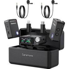 Iphone/kamera/android Için Ultra Kablosuz Mikrofon, 32-Bit Float Kayıt, Timecode Sync, Gürültü Engelleme, 130DB Spl, Ipx5 Su Direnci, 984 'aralık, Vlog, Akış