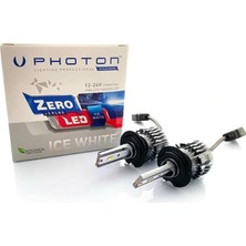 LED Xenon Oto Ampul Photon Zero Fansız Sarı