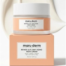 Retinol%0.3 Yaşlanma Karşıtı Gece Kremi – Kırışıklık Karşıtı Yenileyici Yüz Kremi, Seramid & Peptit Kompleksi Ile, 50 ml