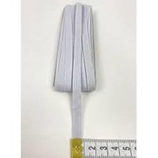 Marifetlerim - Beyaz Yassı Don Lastiği 1 cm 10 Metre