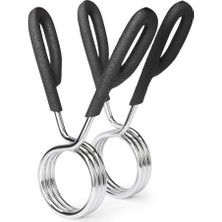 Ağırlık Çubuğu ve Halter Kolları Için Halter Aksesuarı Yaylı Klips Yaka, Çift Olarak Satılır