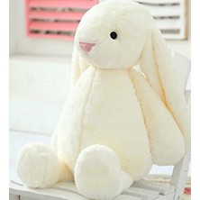 Vionna Uyku Arkadaşım Uzun Kulak Bunny Peluş Tavşan 65 cm Beyaz