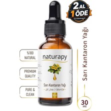Kantaron Yağı (St. John’s Wort Oil) Maserasyon | Ekstraksiyon Yağı 30 ml Damlalıklı Cam Şişe