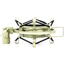 90 Yüksek Yalıtımlı Mikrofon Shockmount Gümüş