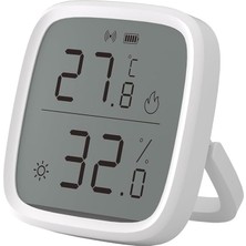 SNZB-02D Zigbee LCD Ekranlı Akıllı Sıcaklık ve Nem Sensörü | SNZB-02D