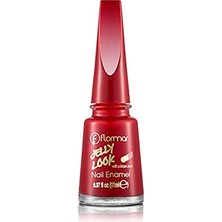 Vionna Flormar Oje - Jelly Look Nail Enamel JL23 Stunning Red 8690604282173